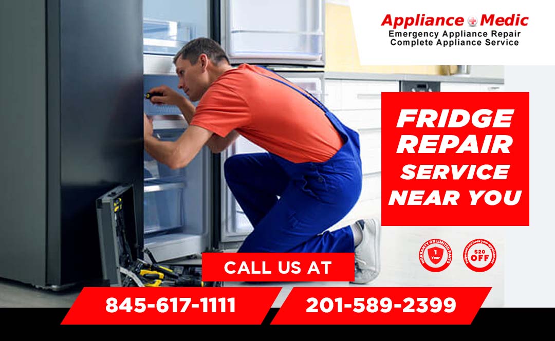 Refrigerator Repair Services in New York and New Jersey by Appliance Medic.